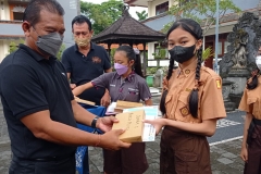 Kegiatan Penyerahan Lomba Bulan Bahasa Bali - Sabtu 8 Februari 2022