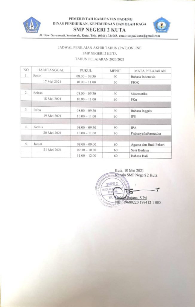 JADWAL PAT (2)